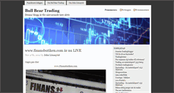 Desktop Screenshot of bullbeartrading.se